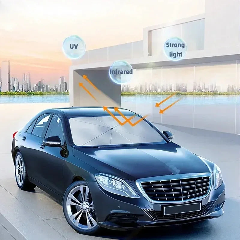 QuickFold Windshield Sunshade